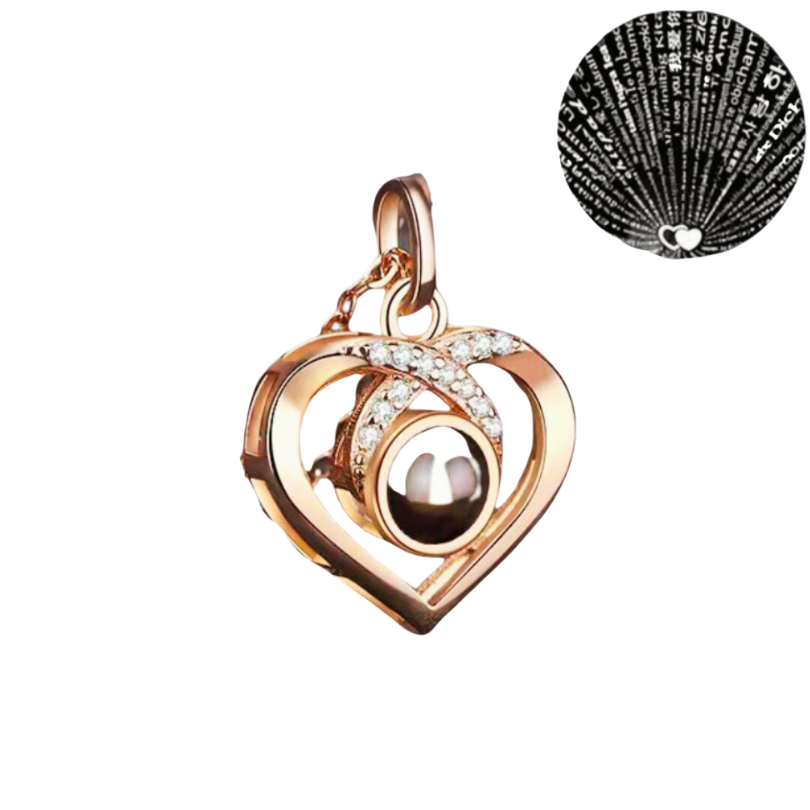 Heart of Compassion Gold Pendant