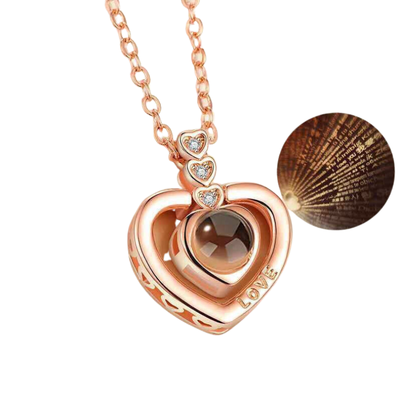 Heart of Compassion Gold Pendant